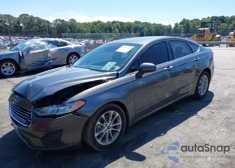 2020 Ford Fusion Se from USA, damaged, VIN 3FA6P0HDXLR103336